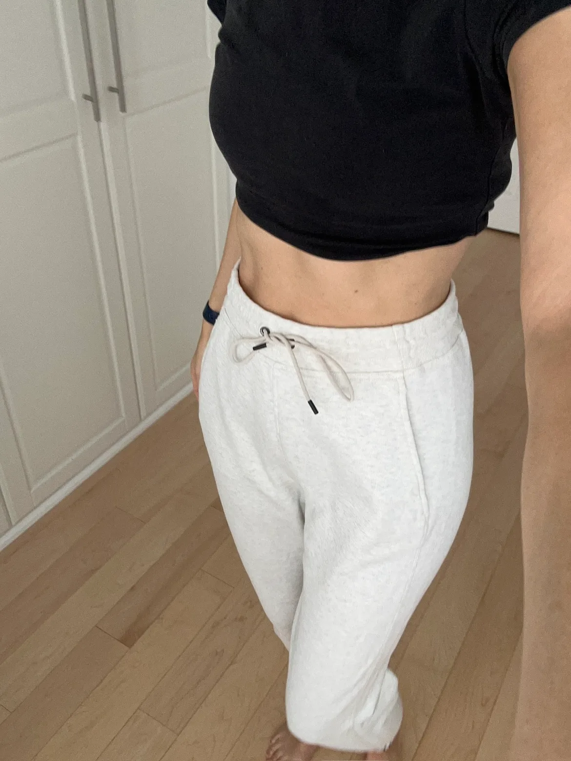 Kit and Ace Light Grey Women's Joggers image indicator(8)