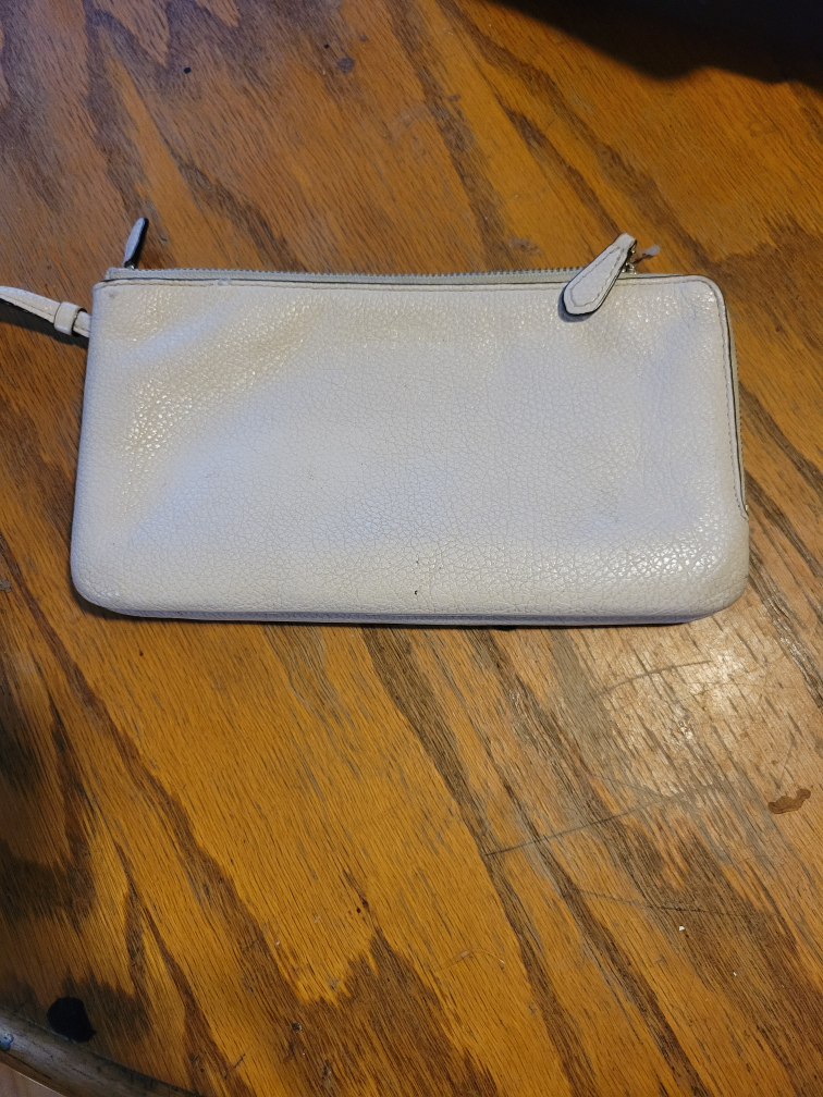 Coach Leather Wristlet