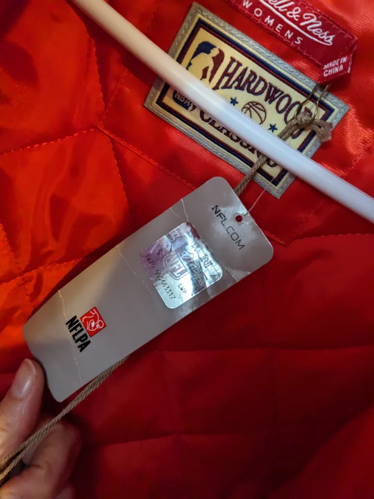 Mitchell & Ness Chiefs Jacket Women L image indicator(5)