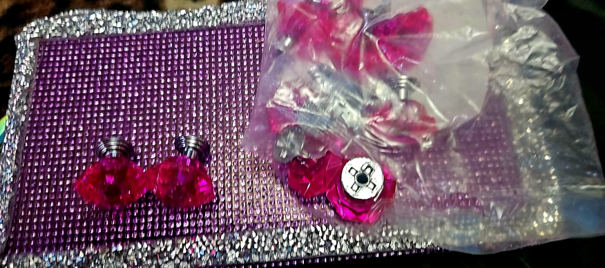 Pink Crystal Drawer Knobs - photo 4