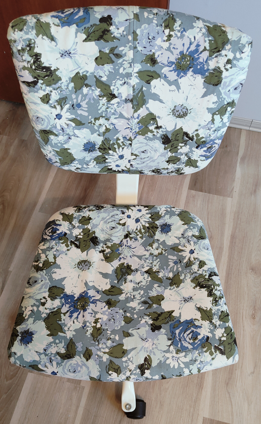 Floral Office Chair