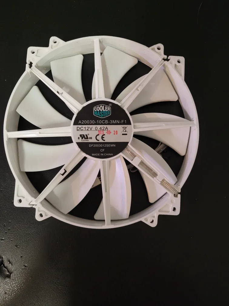 Cooler Master A20030-10CB-3MN-F1 120mm White Fan thumbnail