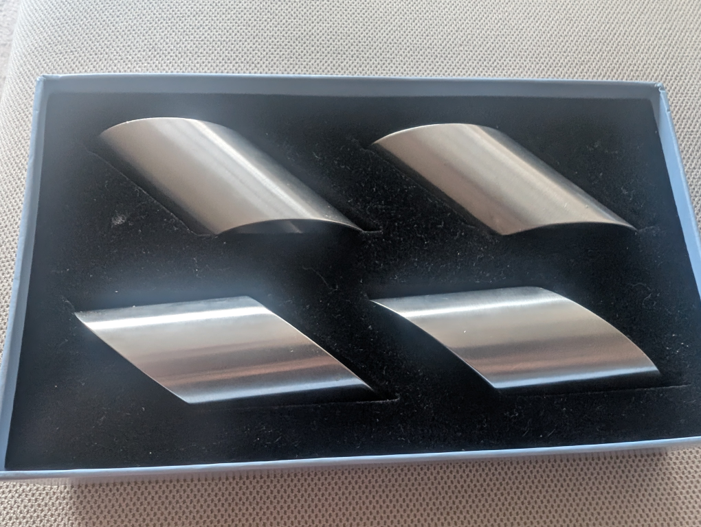 Wedgwood Stainless Steel Napkin Rings - photo 2