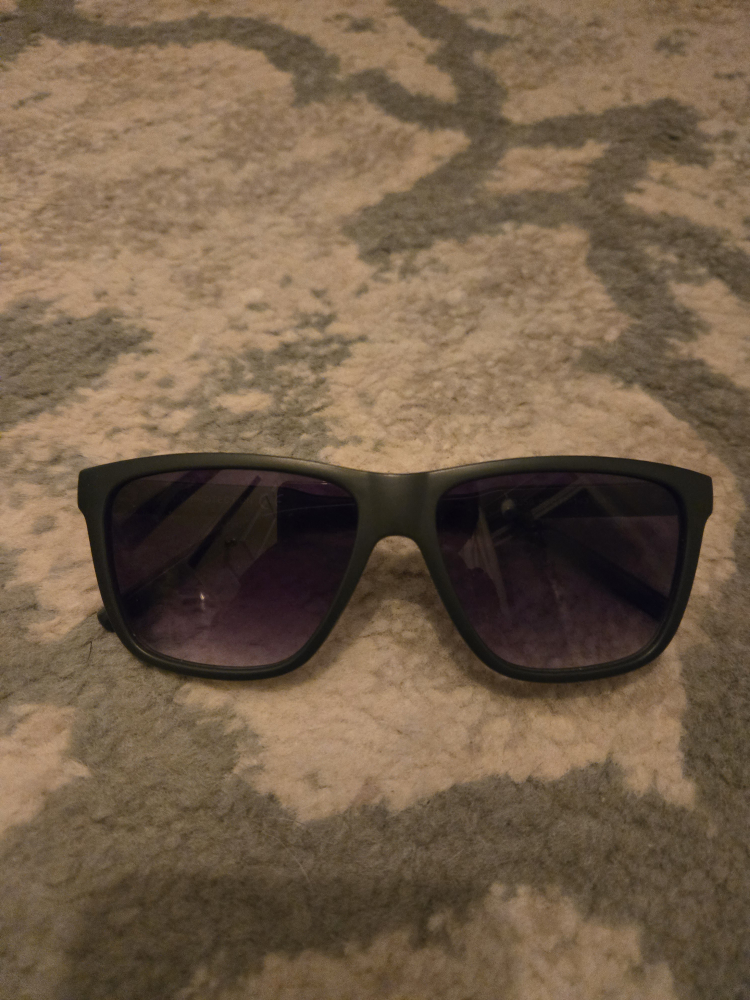 Dark Green Sunglasses with Case