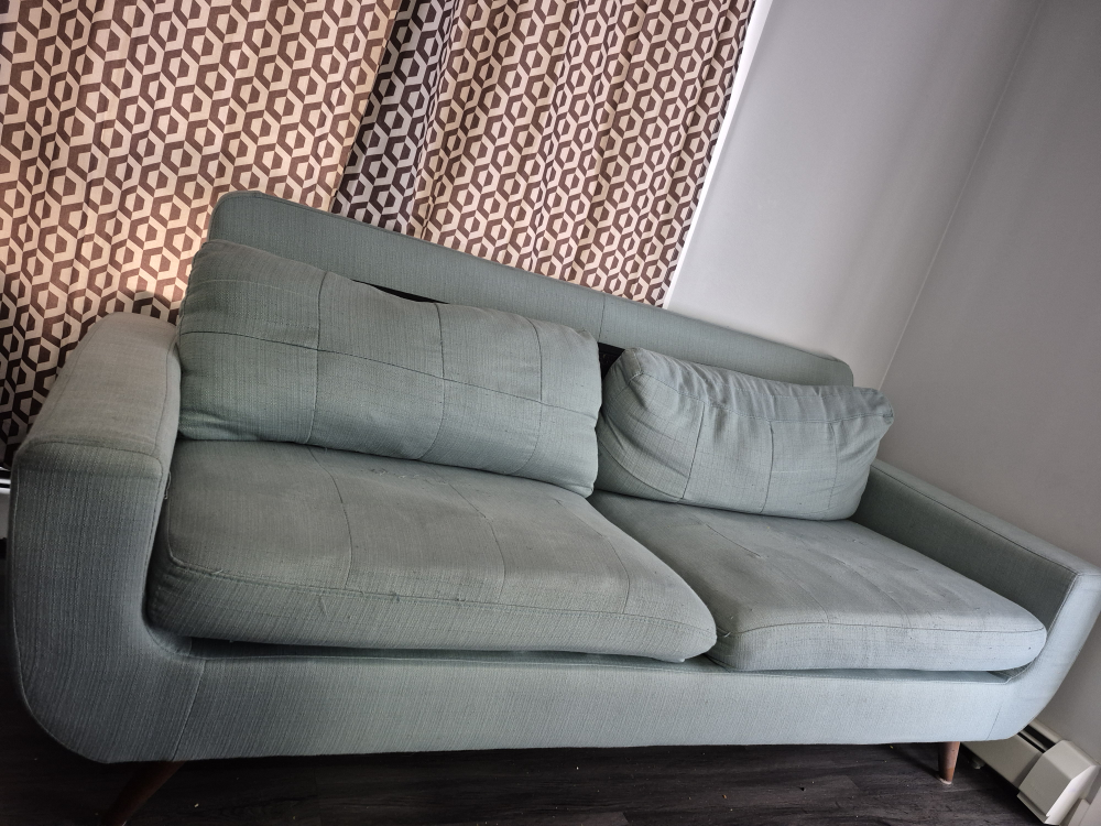Used Teal Sofa