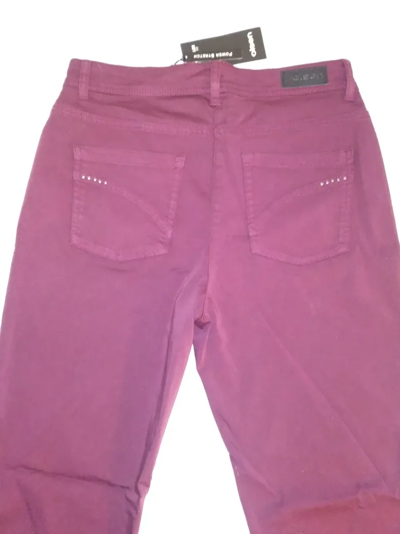 Olsen Mona Slim Power Stretch Pants - Size 8 image indicator(2)