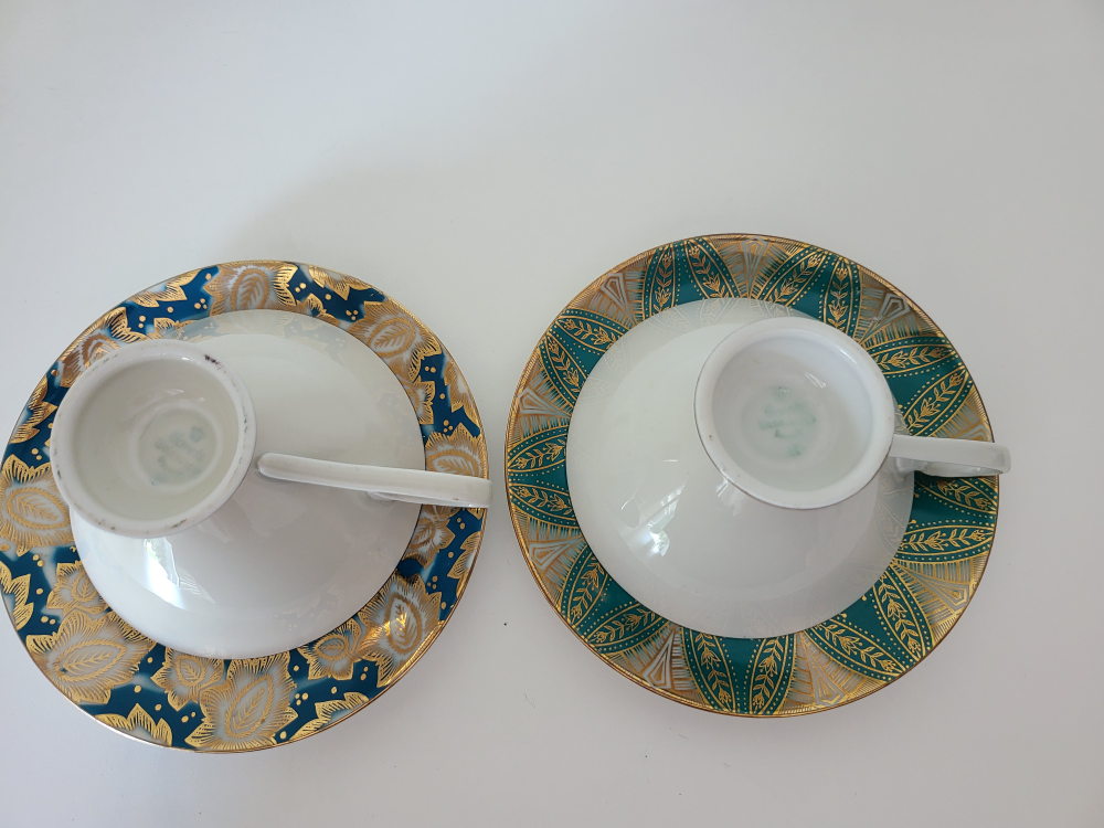 Vintage Goebel Bavaria Teacups and saucers - photo 4