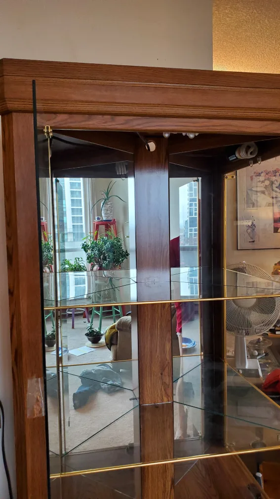 Corner Curio Cabinet image indicator(3)