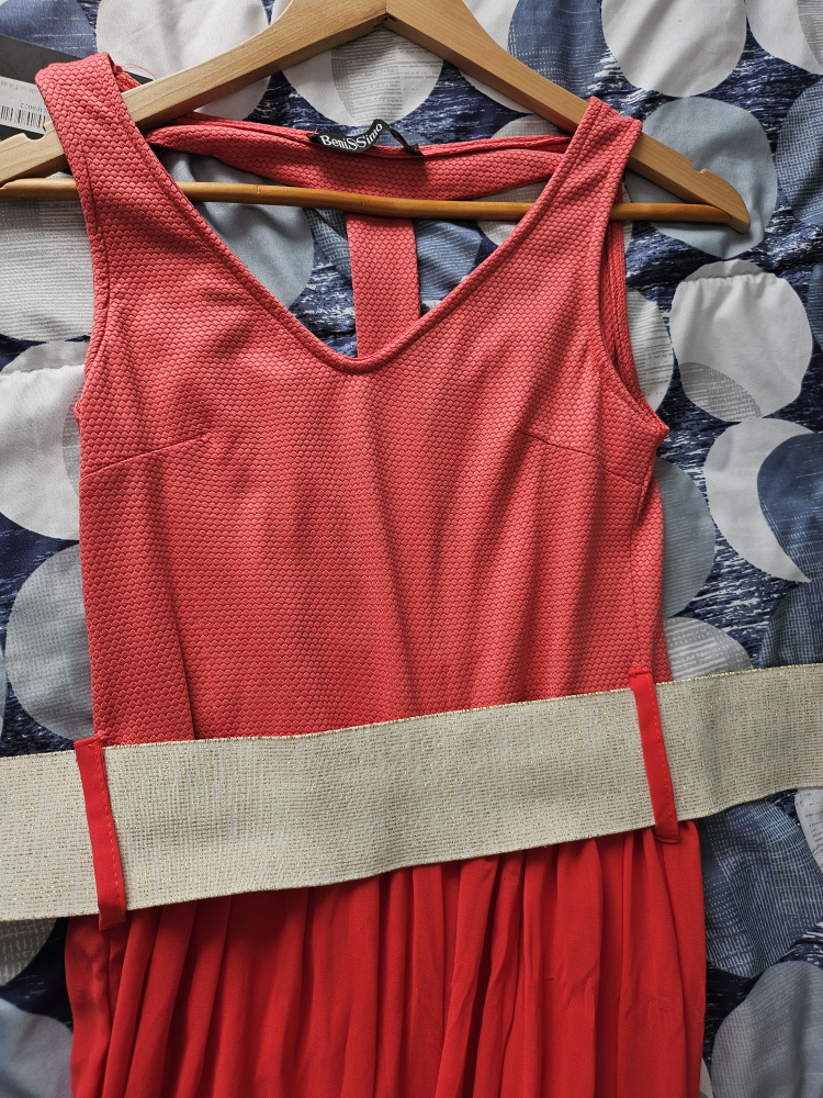 Coral BeniSimo jumpsuit size Medium - photo 3