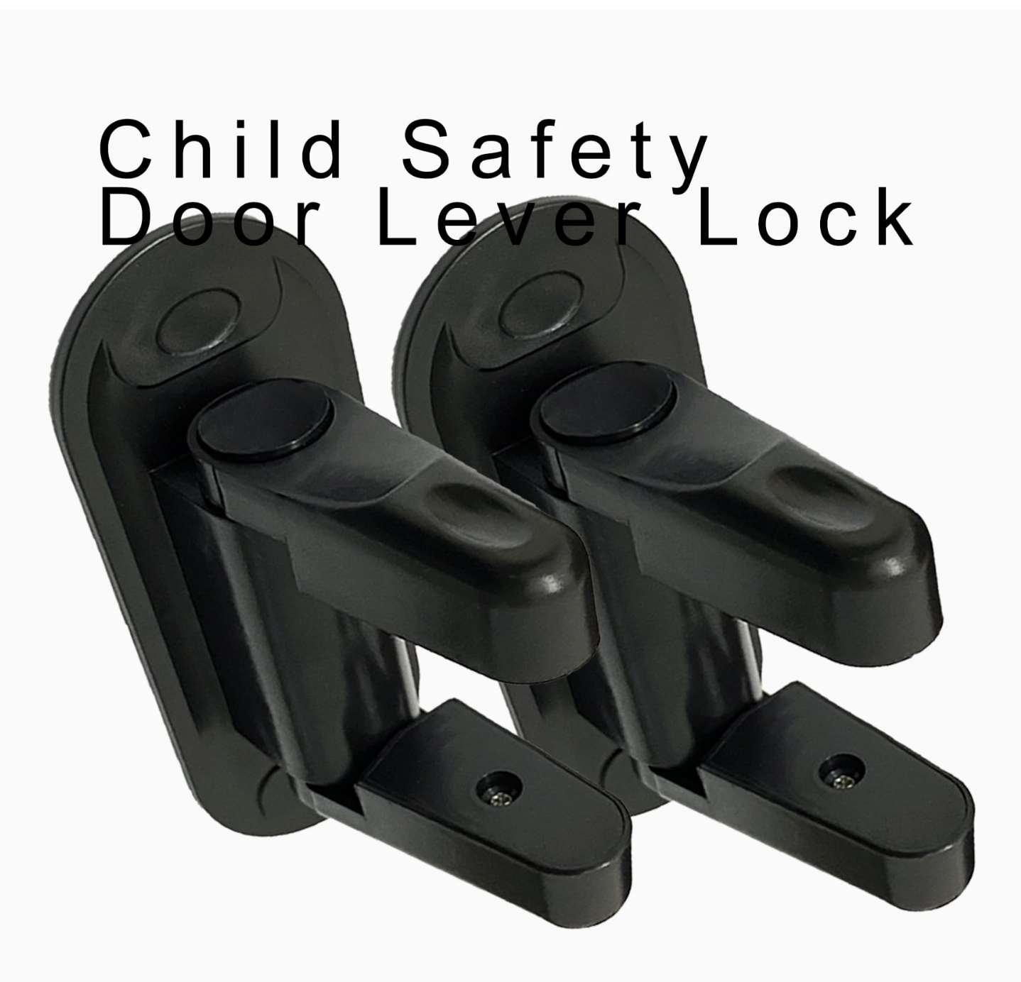2 Pack Child Safety Door Lever Locks