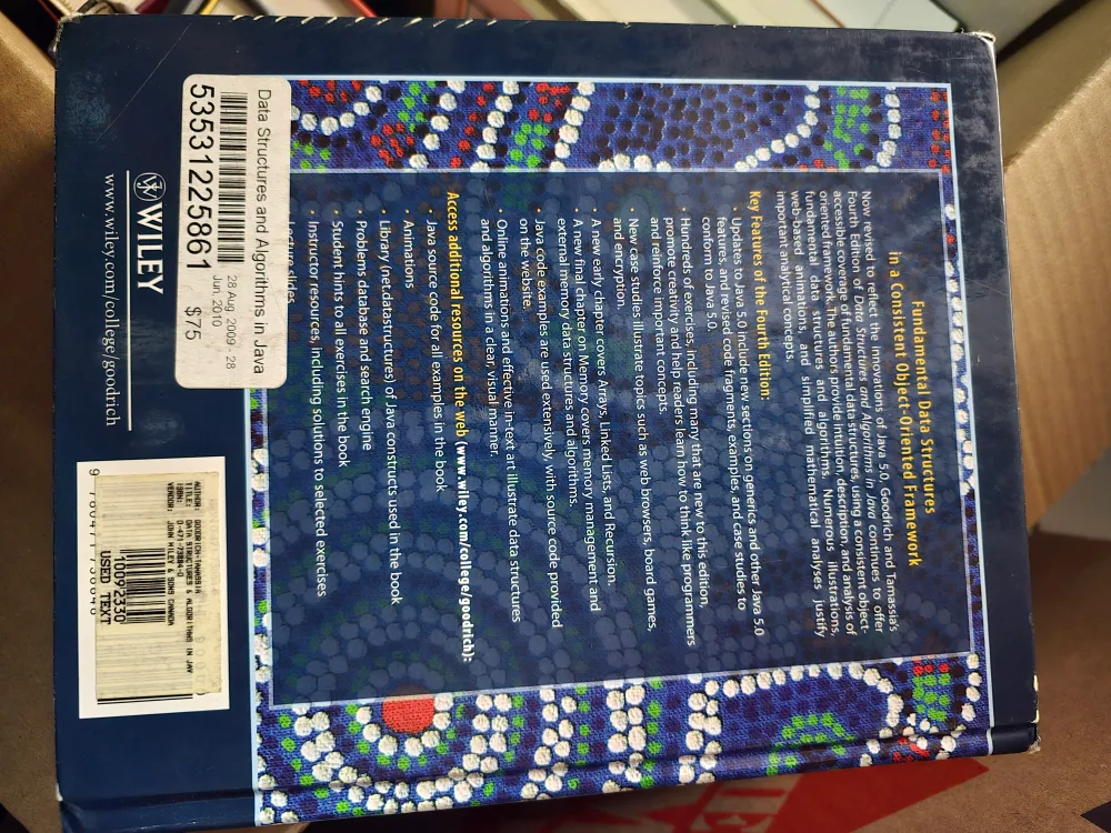 Data Structures and Algorithms in Java, 4th Edition Textbook image indicator(2)