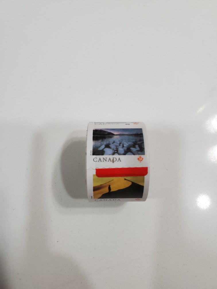 Canadian permanent stamp roll ( 100 stamps per roll) - photo 2
