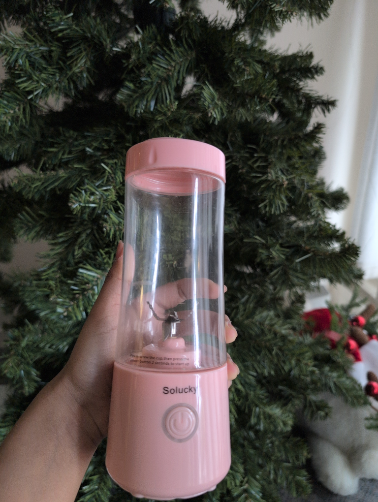 Pink Solucky Portable Electric Juicer Cup - photo 2