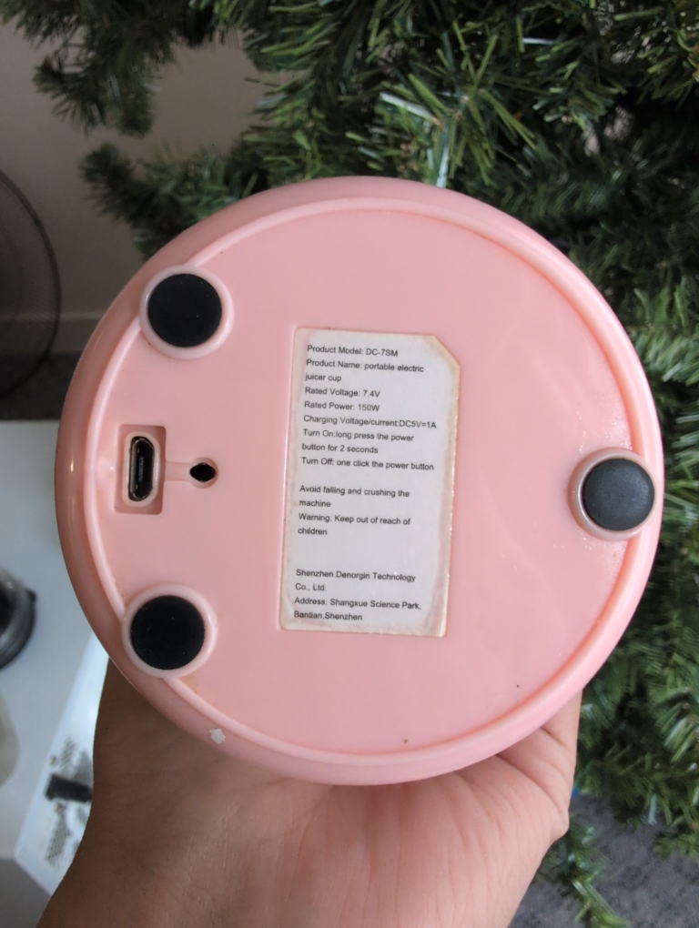 Pink Solucky Portable Electric Juicer Cup - photo 3