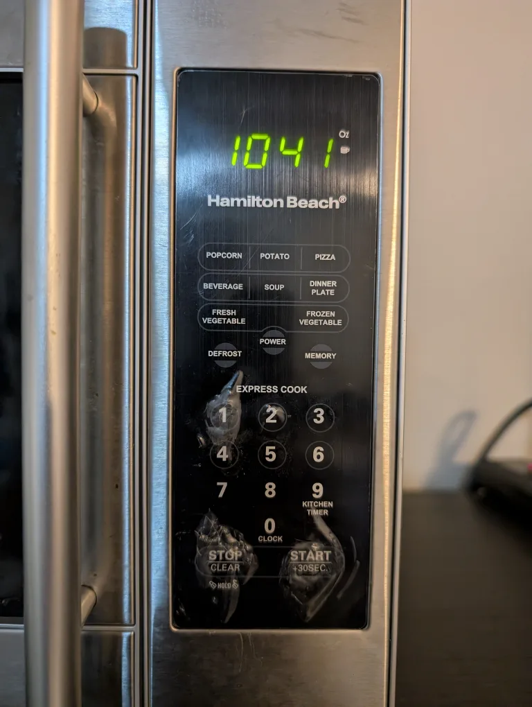 Hamilton Beach Microwave - Stainless Steel image indicator(3)