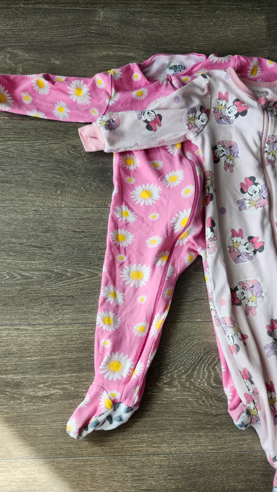 Two Girls' Minnie Mouse Sleepers image indicator(2)