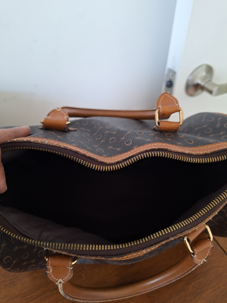 Vintage Brown and Tan Handbag - photo 2