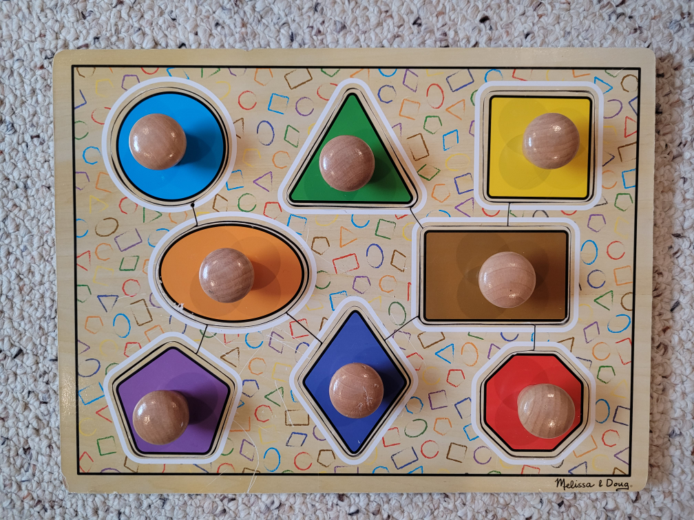 Melissa and Doug Peg Puzzle