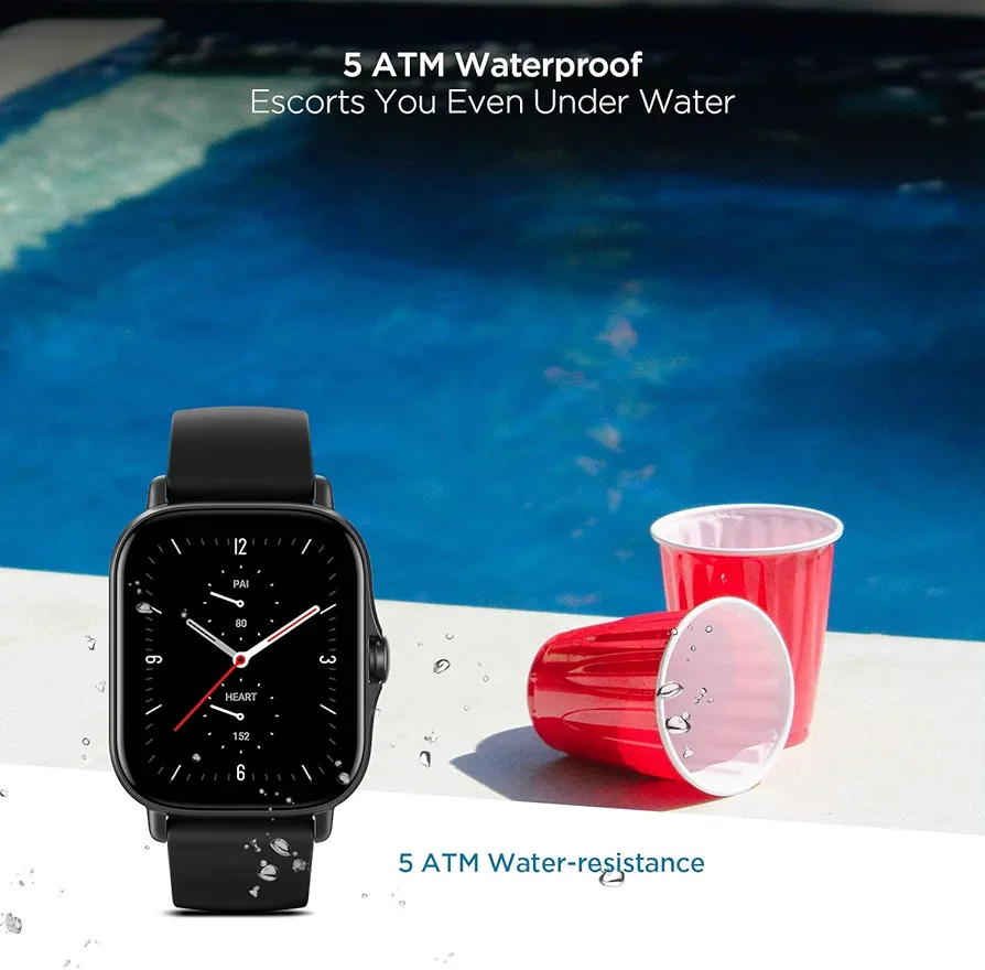 Amazfit GTS 2E in Black Smartwatch - photo 2