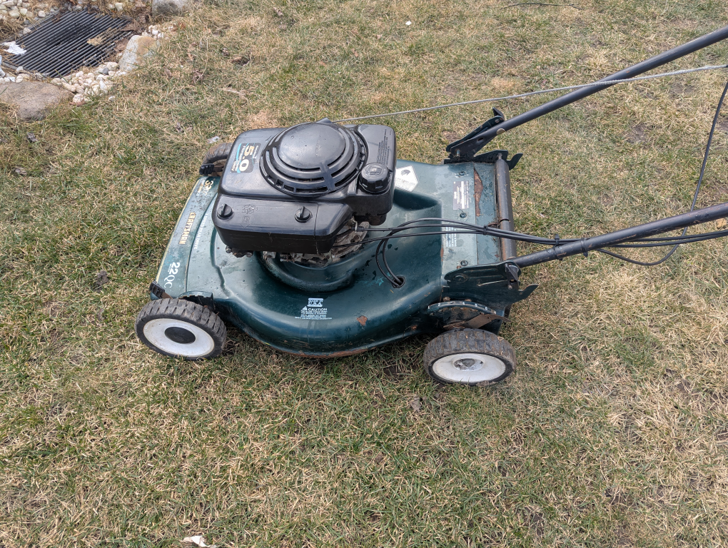 Craftsman 5hp  self propelled - photo 3
