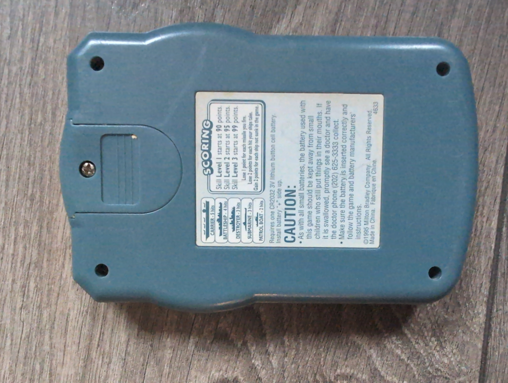 Vintage Electronic Handheld Battleship Game - photo 2