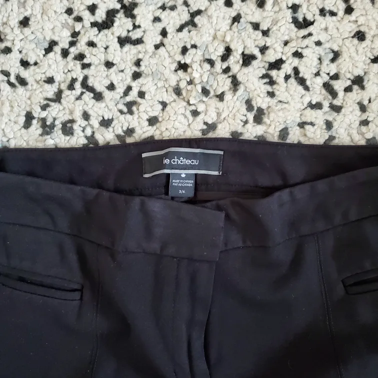 Le Chateau Women's Black Pants image indicator(2)