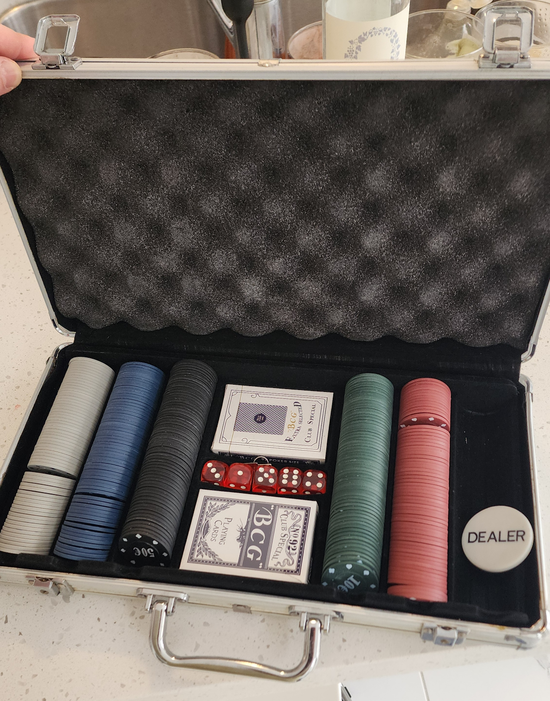 Poker Set Aluminum Case - photo 2