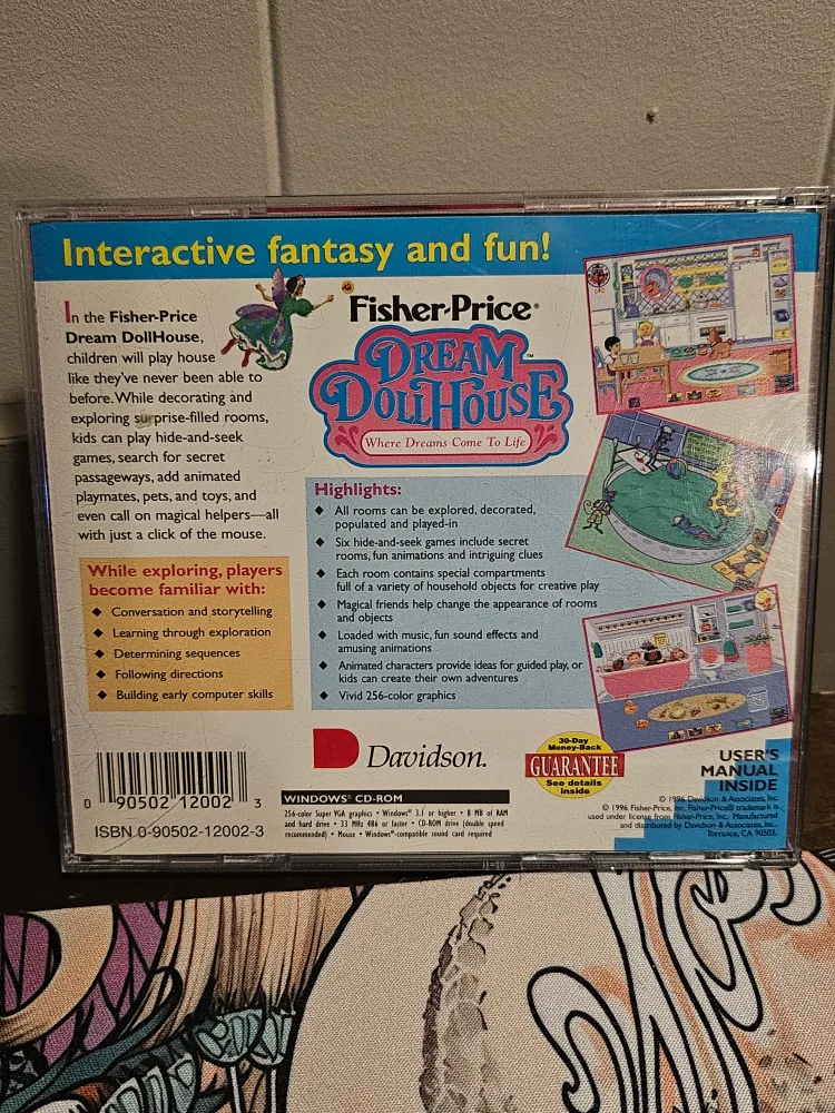 Fisher-Price Dream Dollhouse CD-ROM for Windows🧡 image indicator(2)
