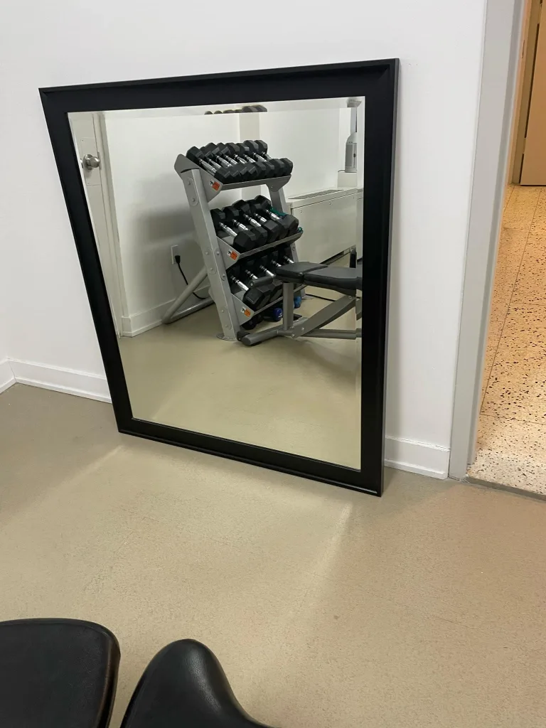 Large Black Framed Wall Mirrors image indicator(5)