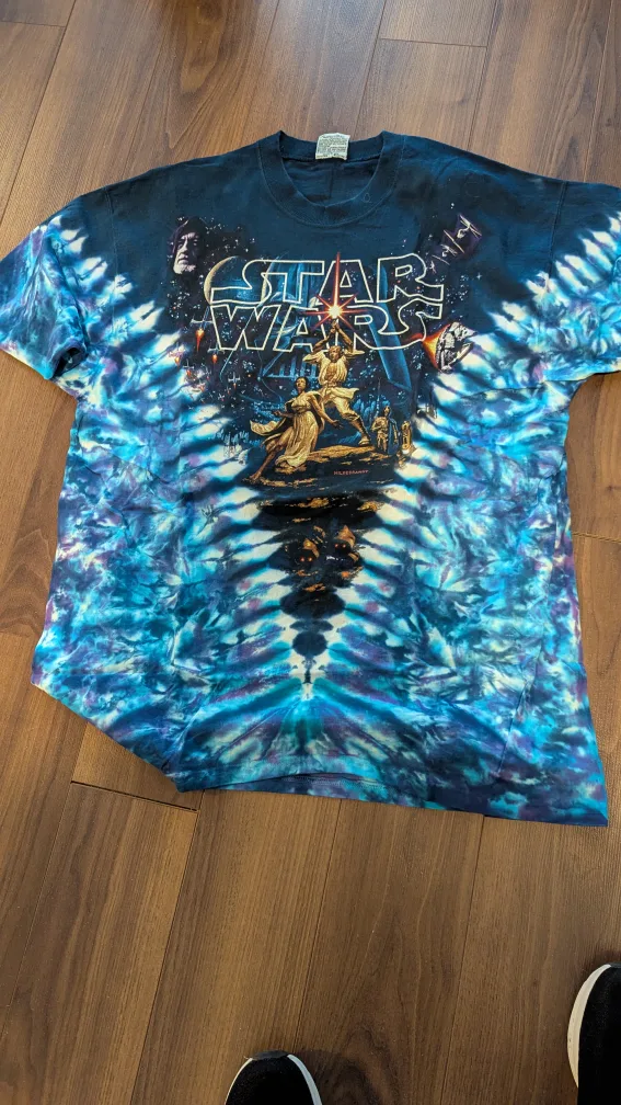 Vintage Star Wars Tie-Dye T-Shirt thumbnail