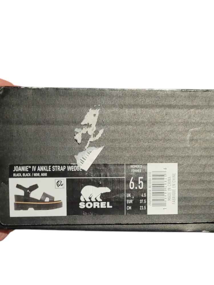 Sorel Women's Joanie lV Ankle Strap Wedge Sandals, Size 6.5 image indicator(10)