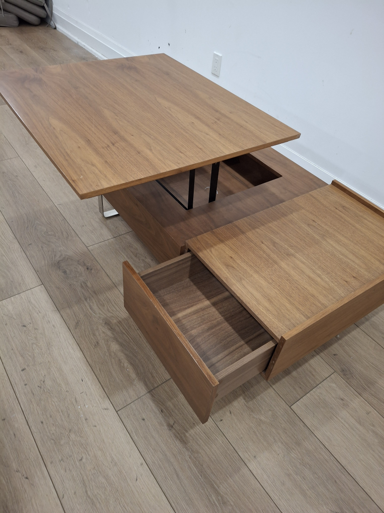 Lift-Top Coffee Table with Drawer ( Structube) - photo 4