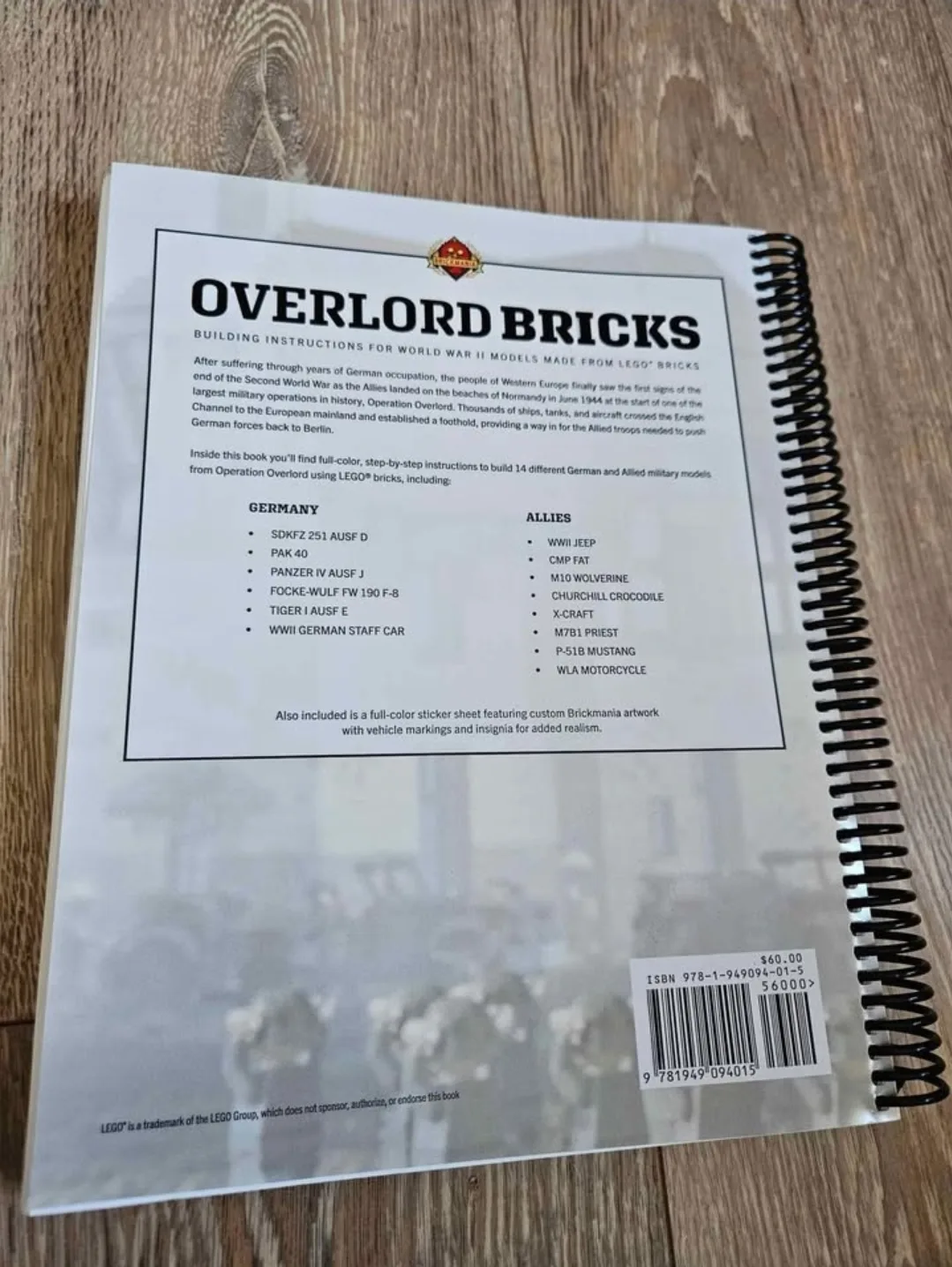 Overlord Bricks: Instructions for WWII Models with LEGO Bricks image indicator(4)