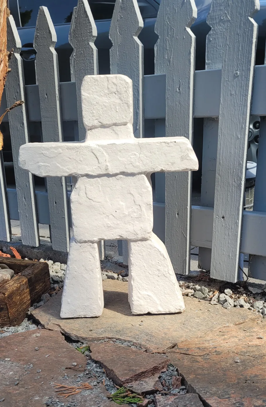Inukshuk Garden Statue concrete image indicator(2)