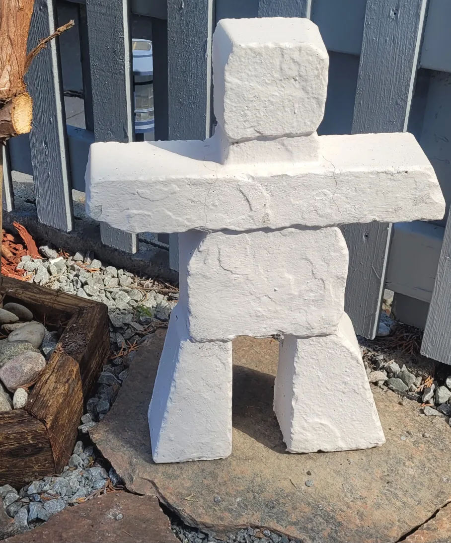 Inukshuk Garden Statue concrete image indicator(7)