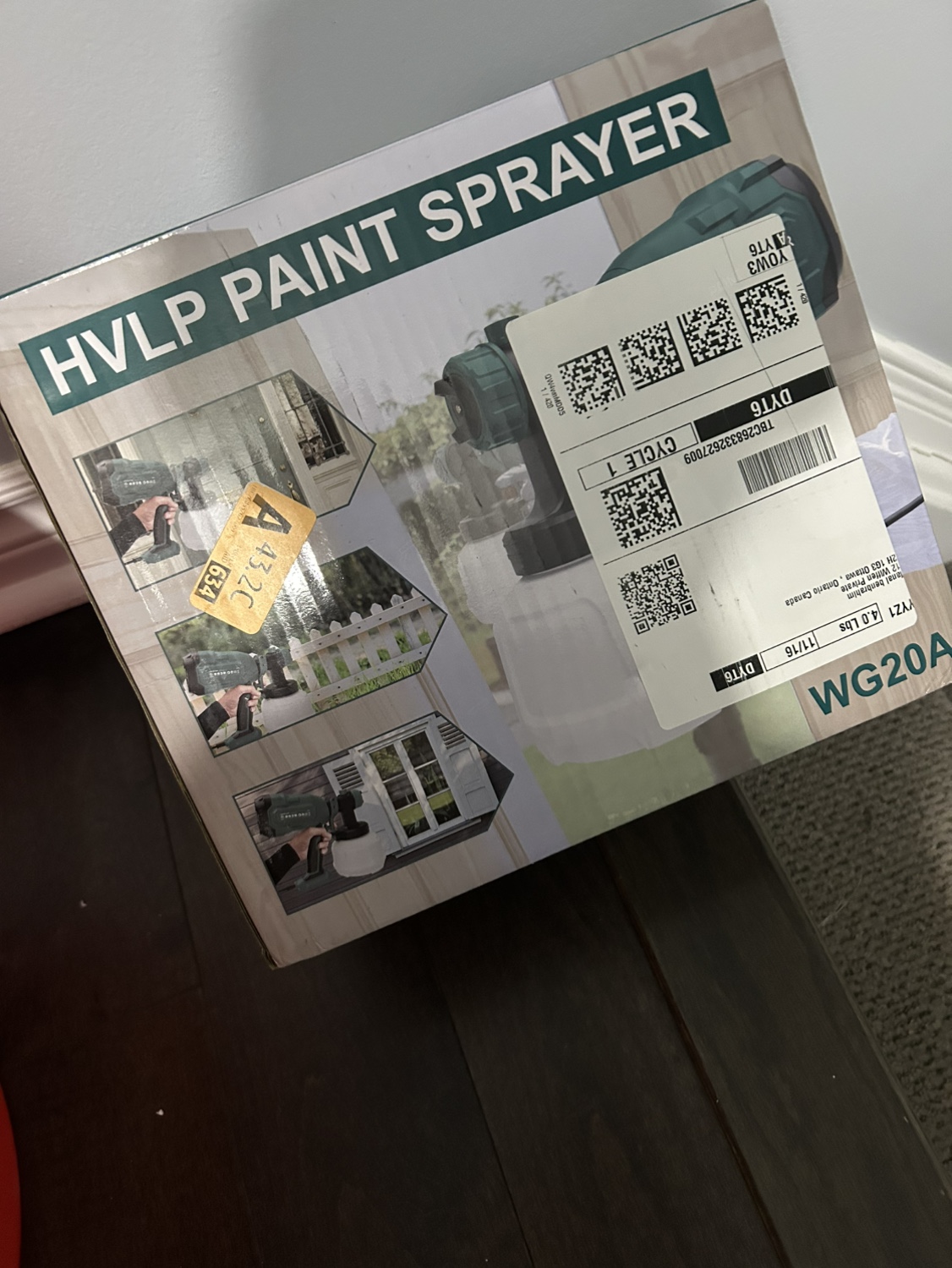 HVLP Paint Sprayer WG20A - New in Box - photo 2