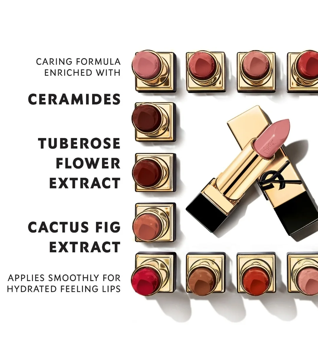YSL Rouge Pur Couture Caring Satin Ceramides  Lipstick image indicator(7)