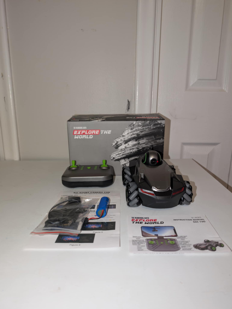 RC Stunt Camera Car with Remote Control