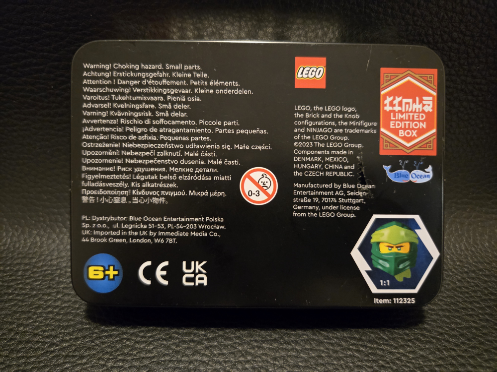 LEGO Ninjago Limited Edition Tin with Minifigures - photo 2