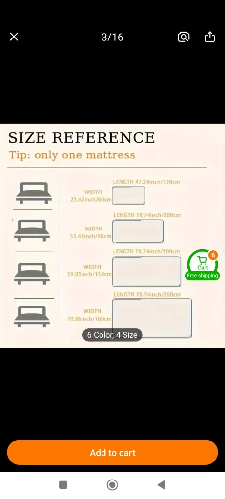 Brand New Grey Quilted Mattress Protector image indicator(6)