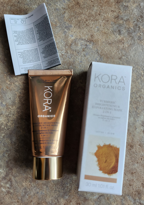 Kora Organics Turmeric Brightening & Exfoliating Mask 2-in-1