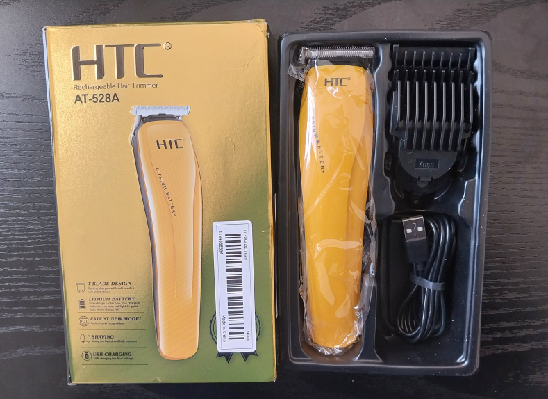 HTC AT-528A Rechargeable Hair Trimmer - photo 2