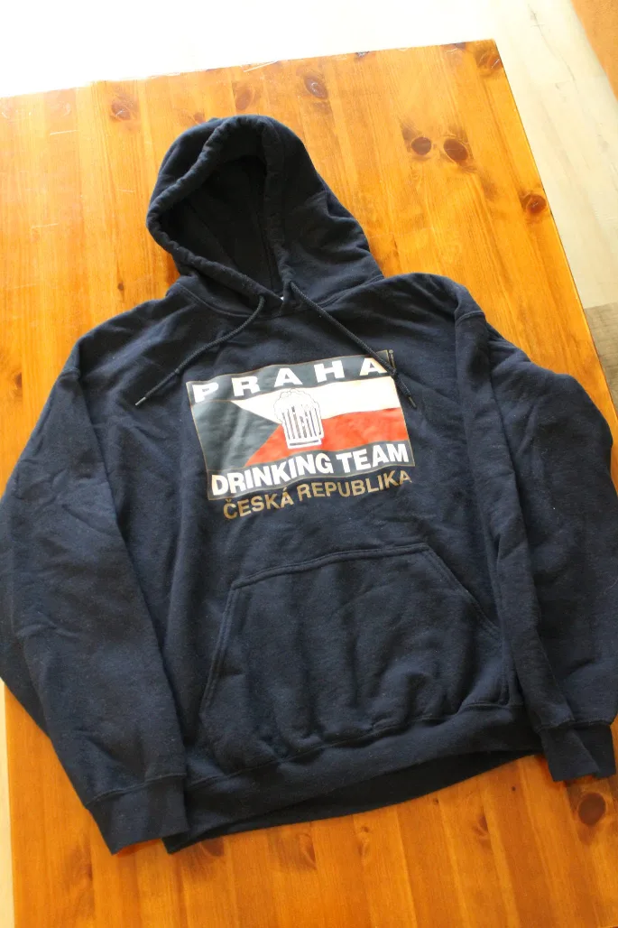 Prague Drinking Team Hoodie Sweatshirt thumbnail