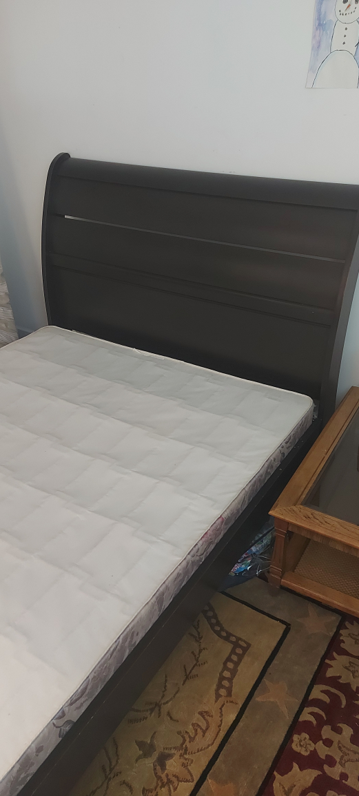 Queen Sleigh Bed Frame - photo 3