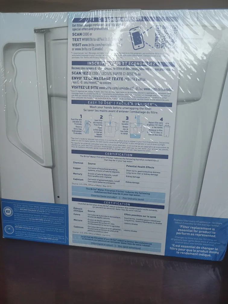 Brita Water Filter Pitcher plus Replacement Filters - 3 Pack image indicator(2)