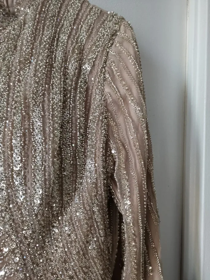 Gorgeous Beaded Maxi Dress image indicator(9)