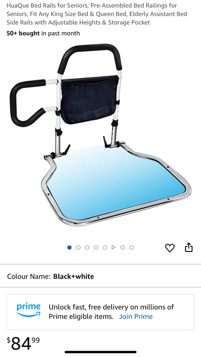 HuaQue Bed Rails for Seniors