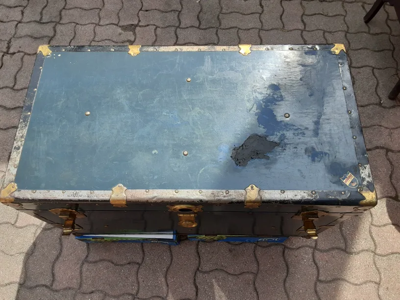 Antique Storage Trunk | Monarch Luggage image indicator(3)