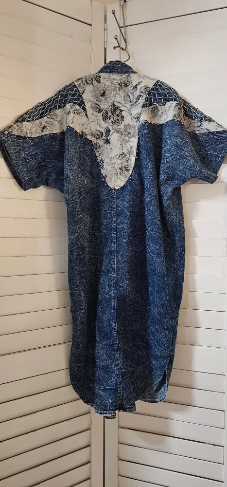 Vintage 90s Denim Dress image indicator(7)