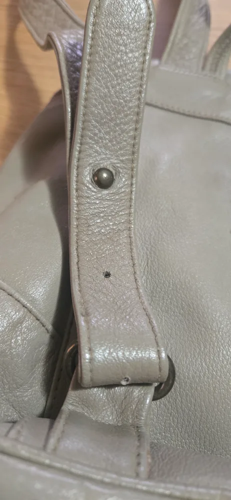 Vintage Leather Backpack Purse image indicator(4)